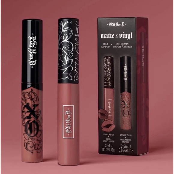 Kat Von D Other - Kat Von D Matte x Vinyl Mini Lip Duo LOLITA